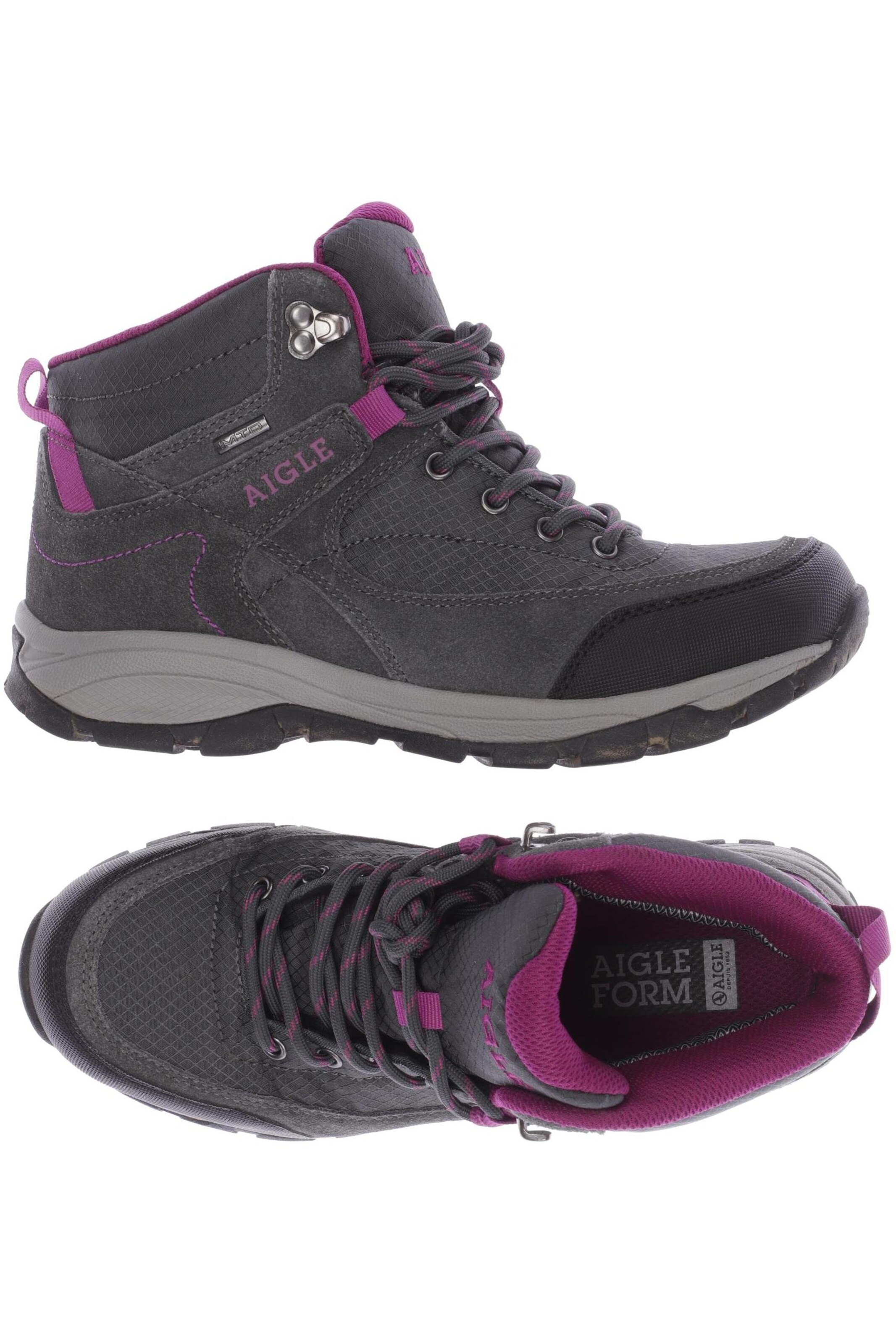 AIGLE Dress Boots in 37 in Grey: front