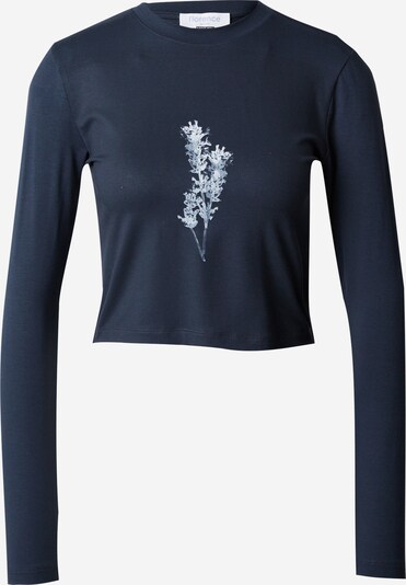 florence by mills exclusive for ABOUT YOU T-shirt 'Dynamism' en bleu marine / bleu clair / blanc, Vue avec produit