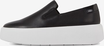 Calvin Klein Slip-Ons in Black: front