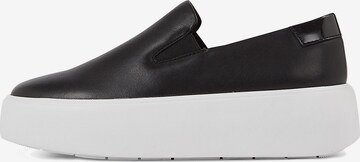 Slip on Calvin Klein en noir : devant