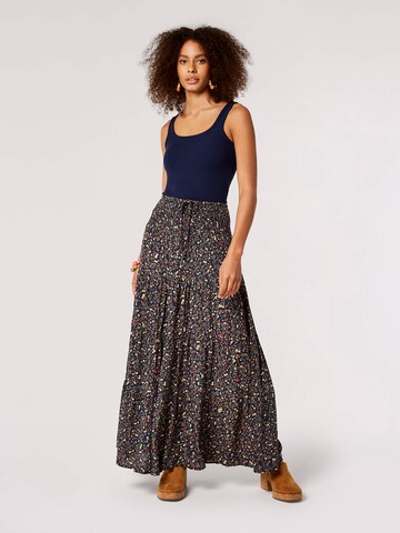 Apricot Rok in Blauw