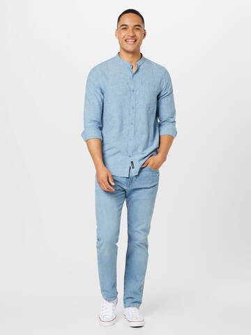 HOLLISTER Regular fit Button Up Shirt in Blue