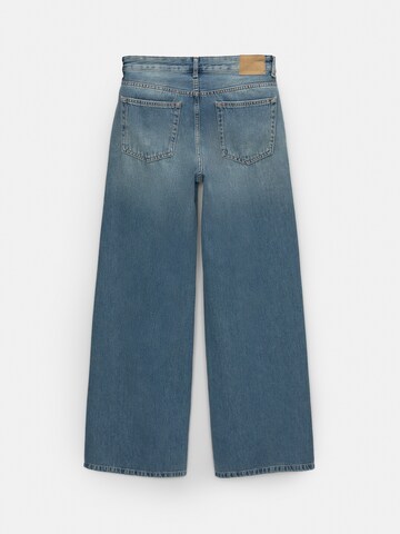 Baggy Jean Pull&Bear en bleu