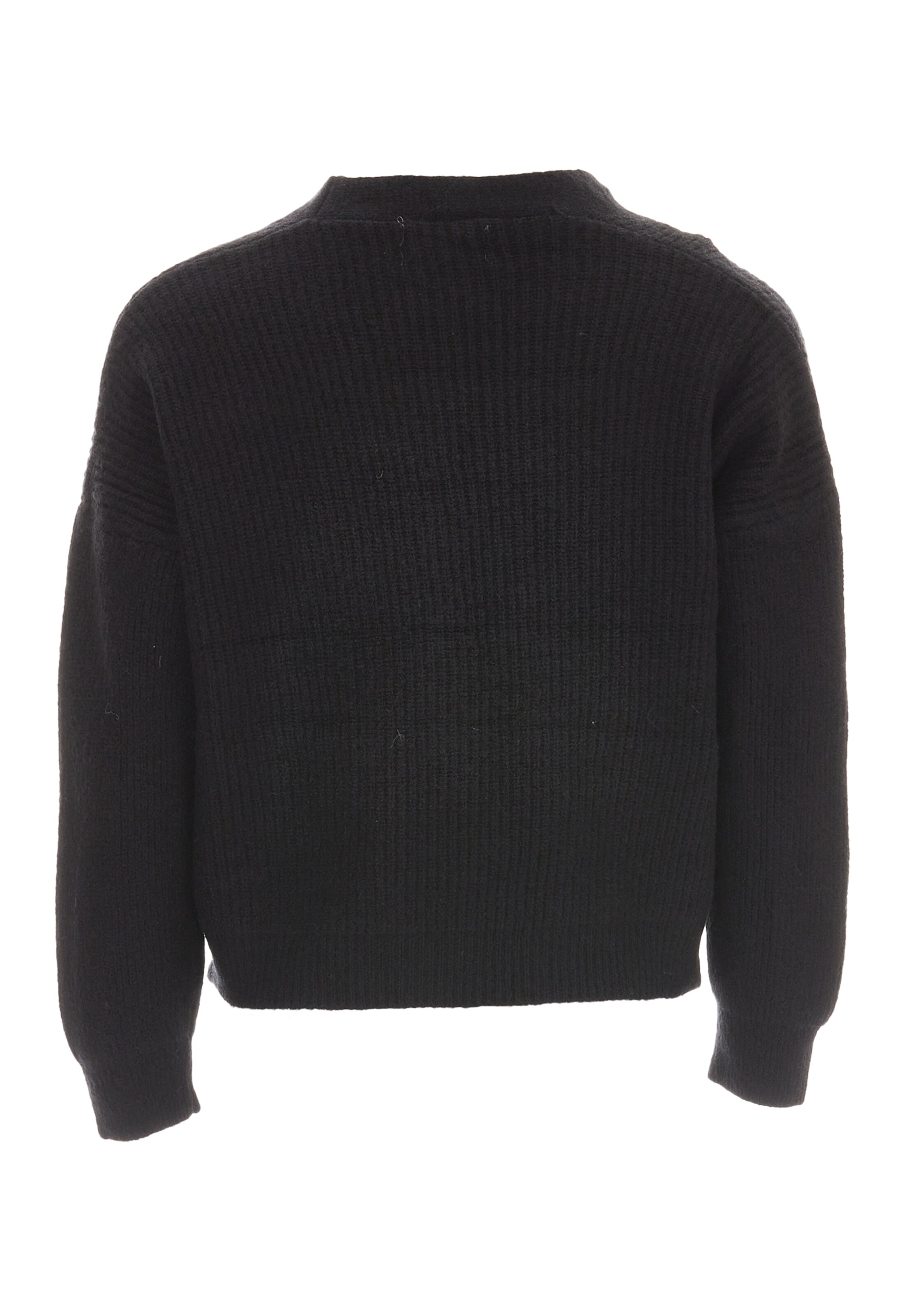 RISA Плетена жилетка в черно