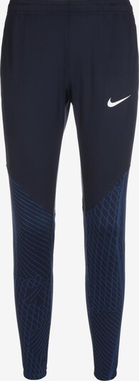 NIKE Pantalon de sport 'Strike 23' en bleu marine / bleu foncé / blanc, Vue avec produit