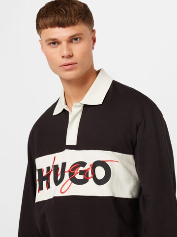 HUGO Sweatshirt 'Dilvret' in Schwarz