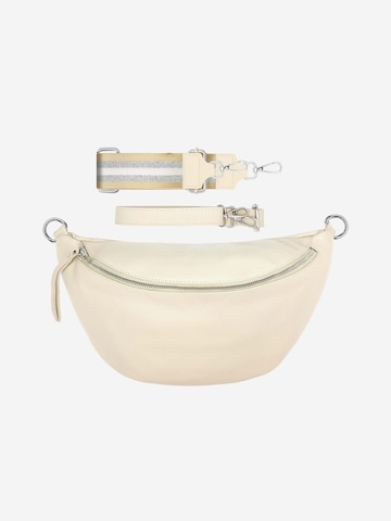 SevaBags Crossbody Bag in Beige: front