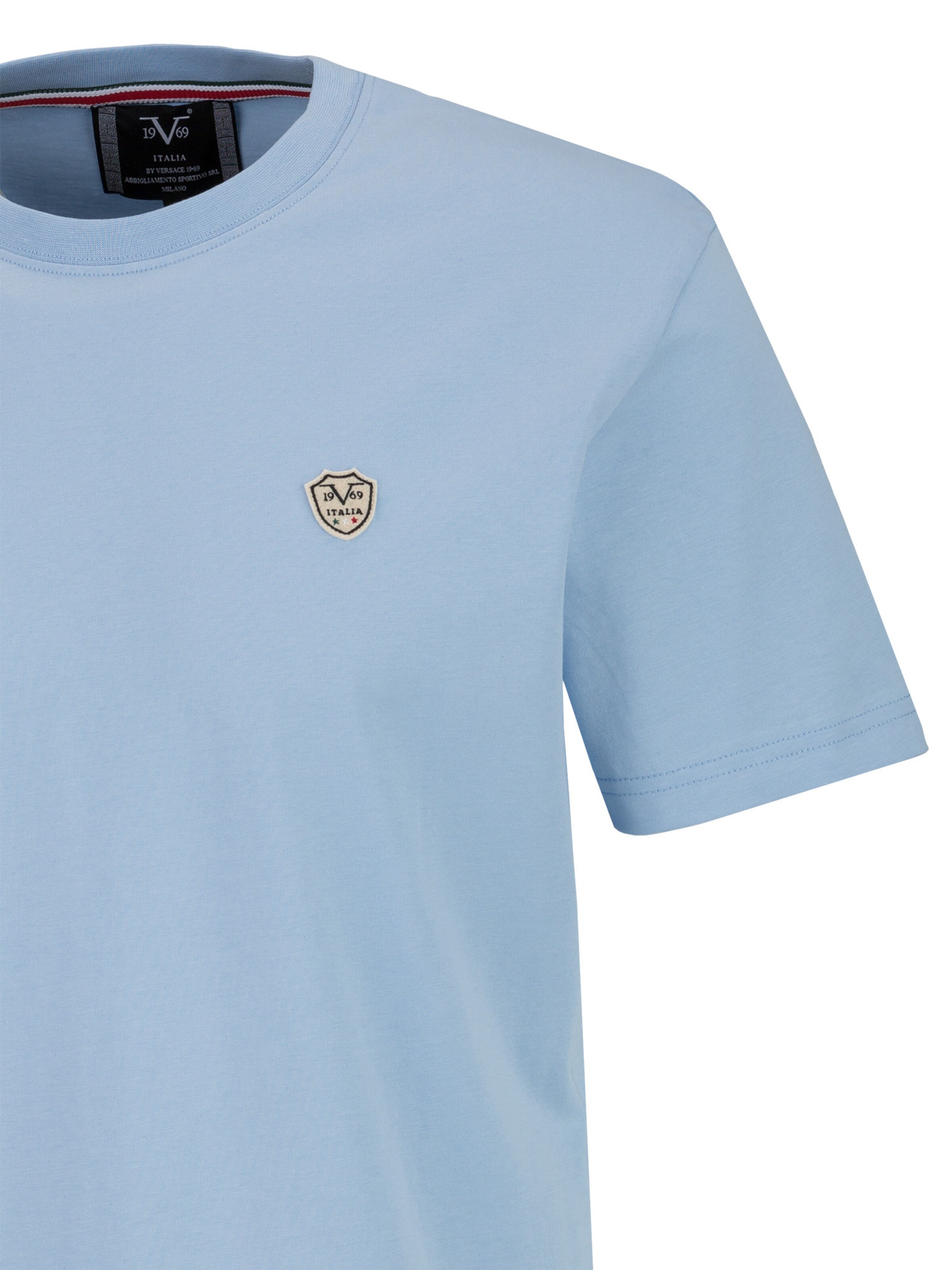 Maglietta 'Rafael' di 19V69 ITALIA in blu