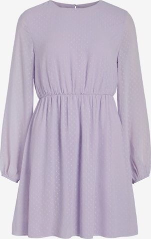 VILA Dress 'Dobby' in Purple: front