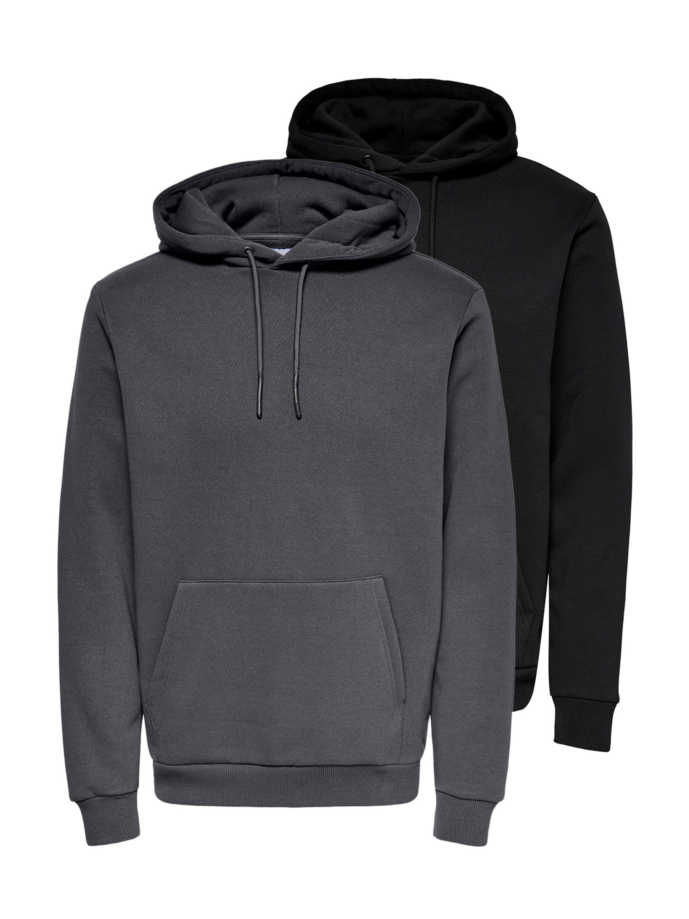 Only & Sons Sweatshirt 'Ceres'‌ in Grau: Vorderseite