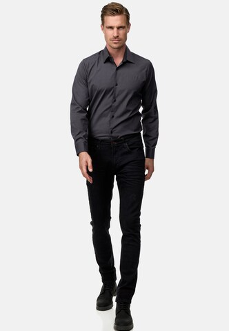 Rusty Neal Regular Fit Hemd in Grau