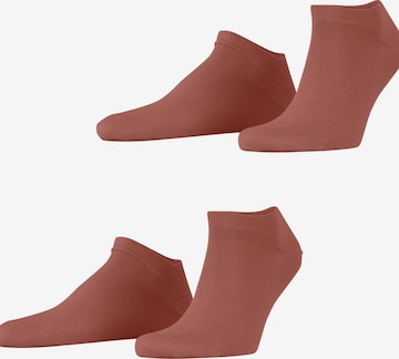 ESPRIT Füßlinge 'Basic Uni 2-Pack' in Rot: Vorderseite
