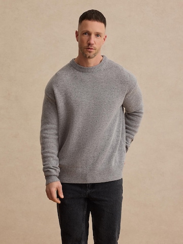 DAN FOX APPAREL Pullover 'Elia' (RWS) in Grau: predná strana