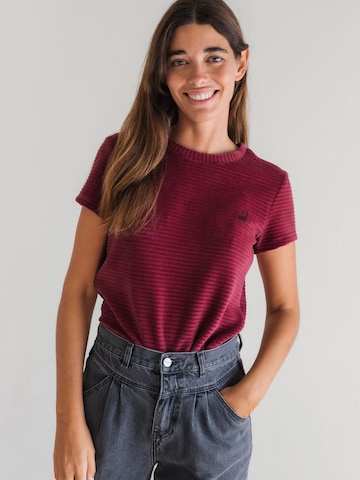 Twothirds Shirt in Red: front