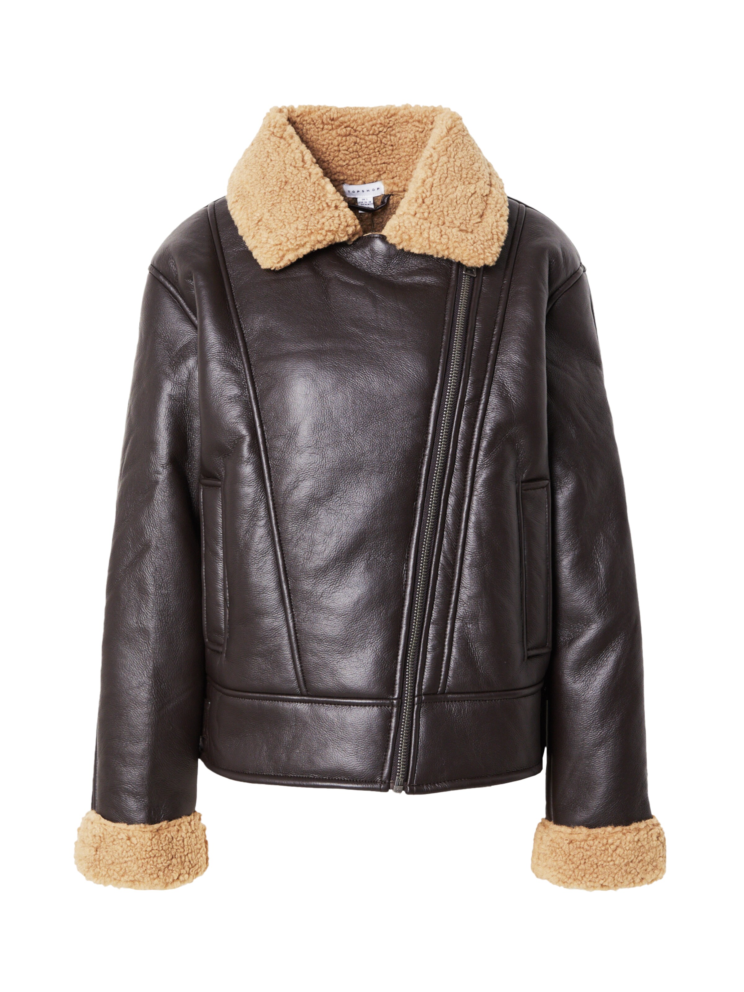 ruda TOPSHOP Žieminė striukė: priekis