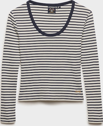 Superdry & Co Shirt 'Athletic Essentials' in Blue: front