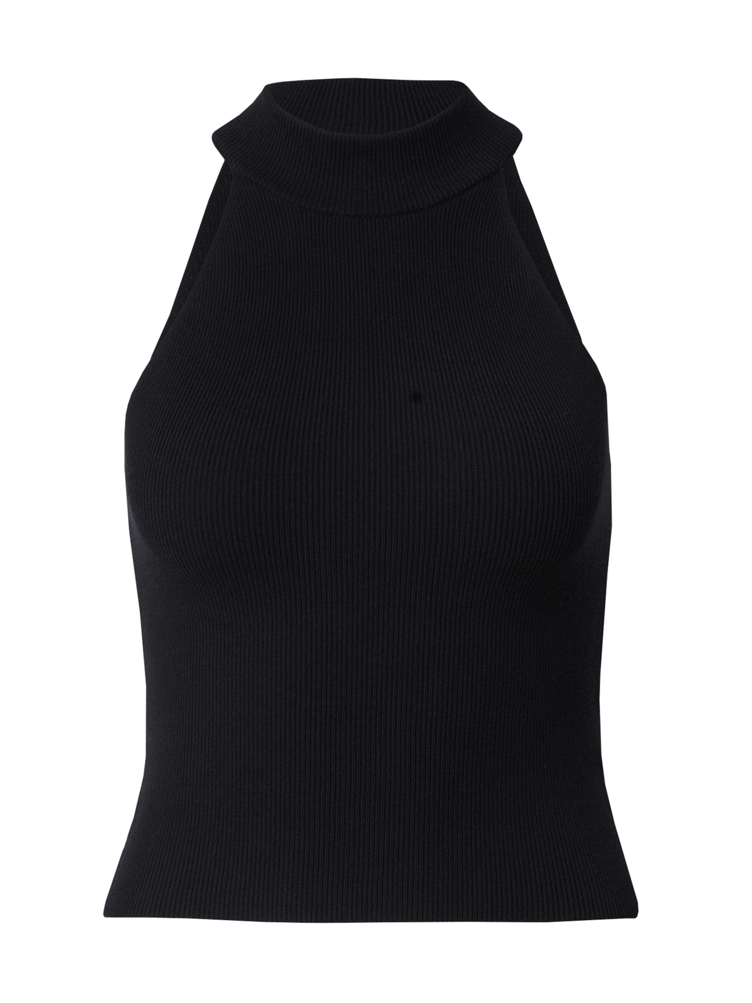 Top brodat 'Evelin' LeGer by Lena Gercke pe negru, Vizualizare produs