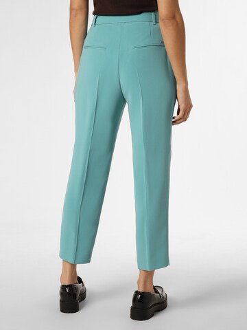 BOSS Regular Pleat-Front Pants 'Tapiah' in Green