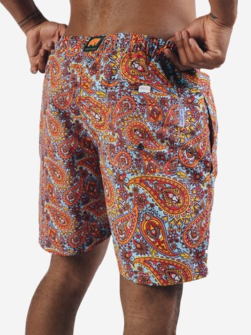 Shorts de bain ' SEAQUAL®YARN SWIM TRUNKS ' Trendsplant en bleu