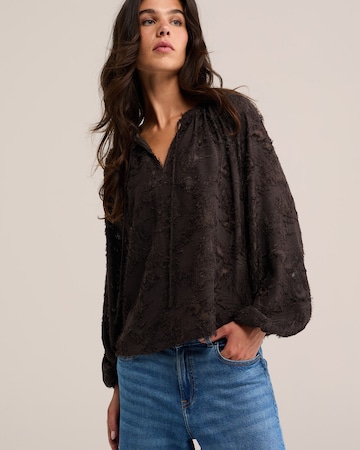 Chemisier WE Fashion en marron : devant