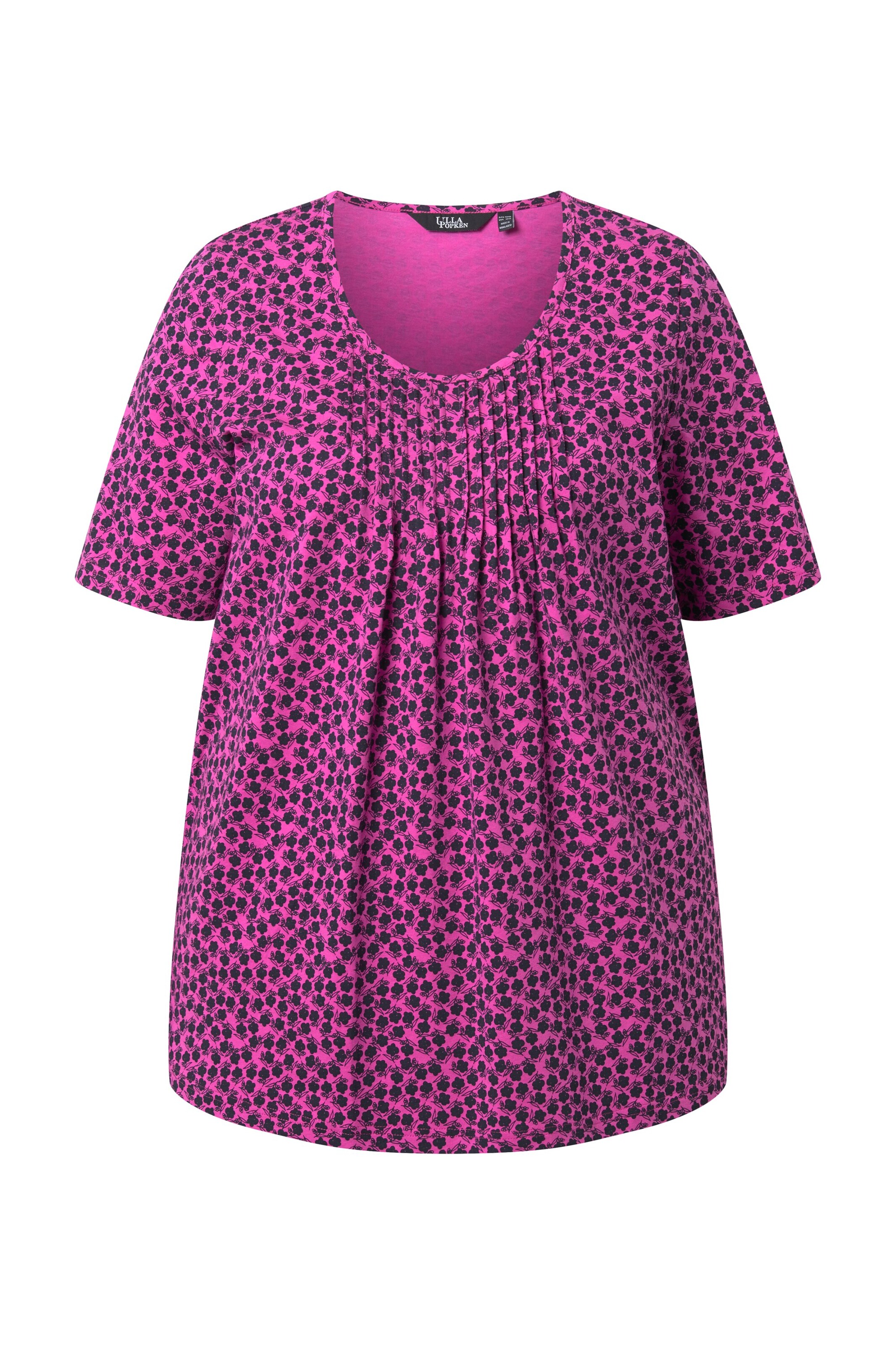 Ulla Popken Shirt in Roze: voorkant