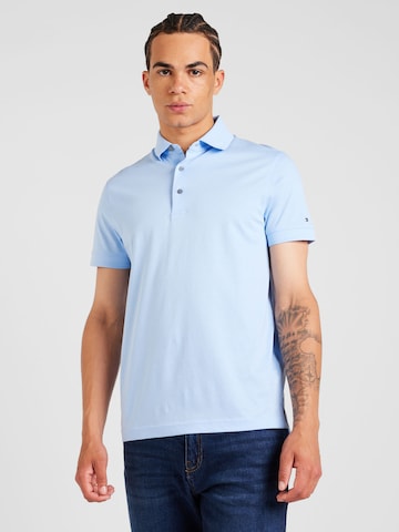 Tommy Hilfiger Tailored Majica | modra barva: sprednja stran
