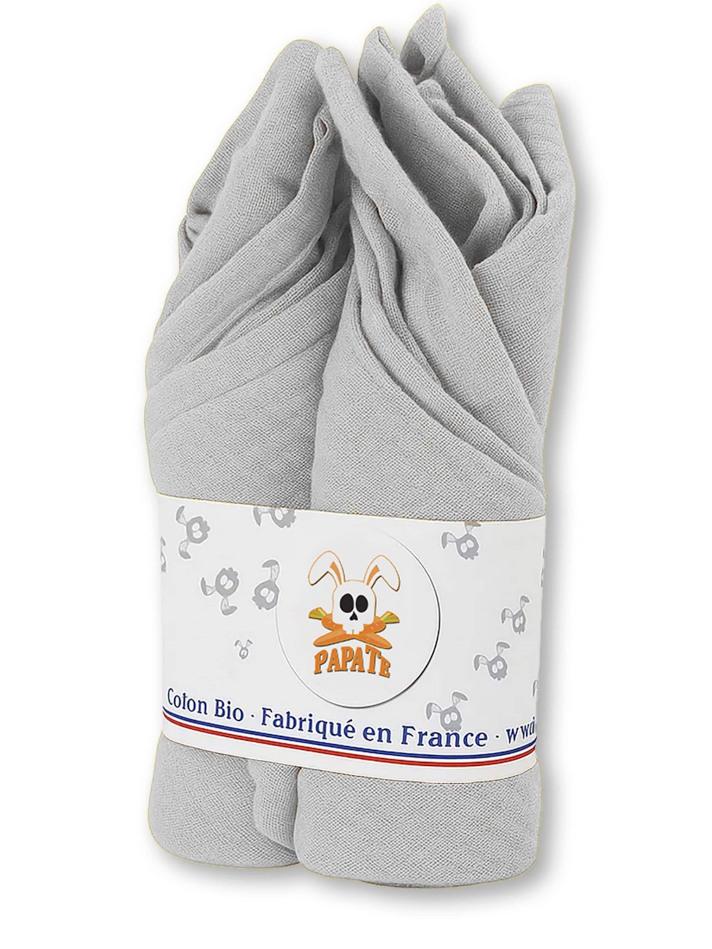 PAPATE Babydyne 'Organic Cotton Swaddles' i grøn: forside