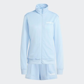ADIDAS SPORTSWEAR Träningsdräkt 'ESSENTIALS' i blå: framsida