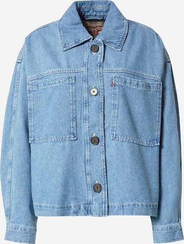 LEVI'S ® Between-season jacket 'Cara Cotton Prep' in Blue: front