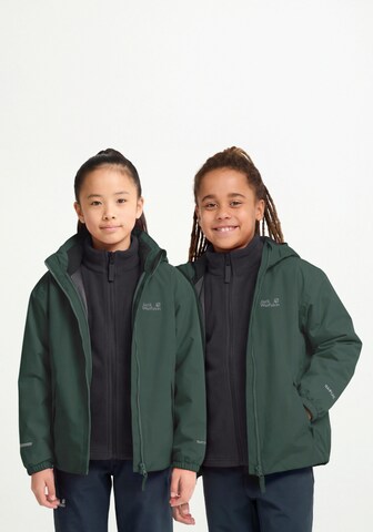 JACK WOLFSKIN Winter Jacket in Green: front