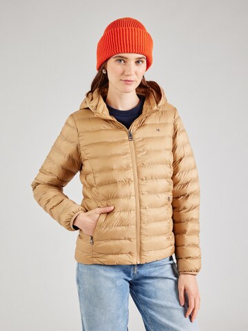 Veste mi-saison TOMMY HILFIGER en vert : devant