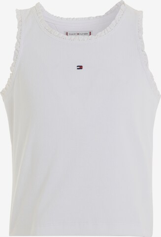 TOMMY HILFIGER Top in White: front