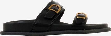 Joia Pantolette in Schwarz: Vorderseite