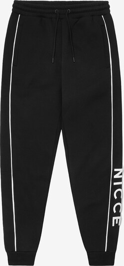 Nicce Hose 'GETI' in schwarz / weiß, Produktansicht