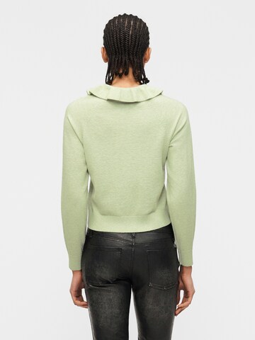 ONLY Вязаная кофта 'ONLIBI' в Зеленый