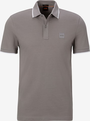 BOSS Poloshirt 'Passertip' in Grau: Vorderseite