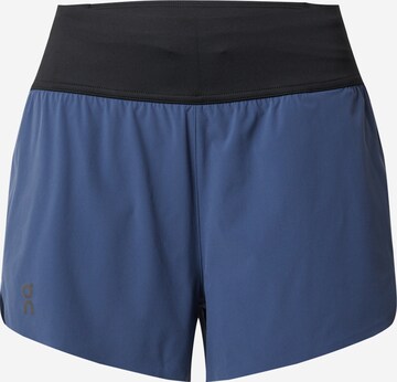 regular Pantaloni sportivi di On in blu: frontale