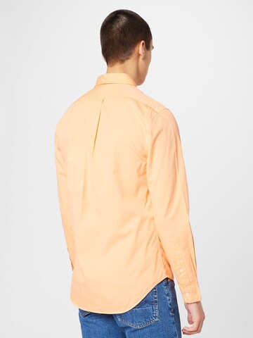 Coupe slim Chemise Polo Ralph Lauren en orange