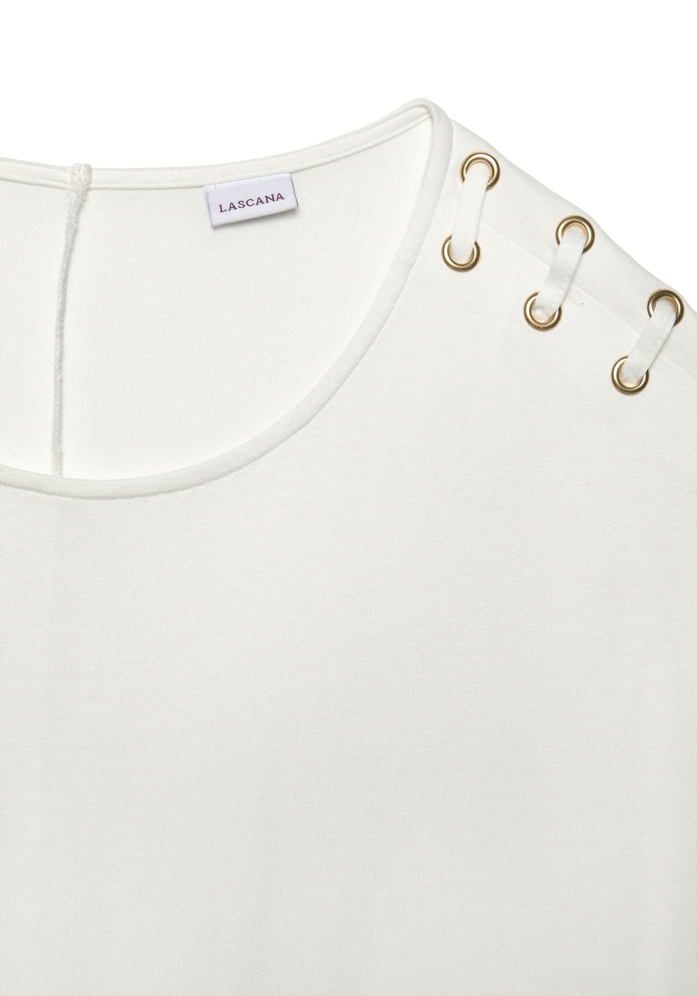 LASCANA Shirt in Beige