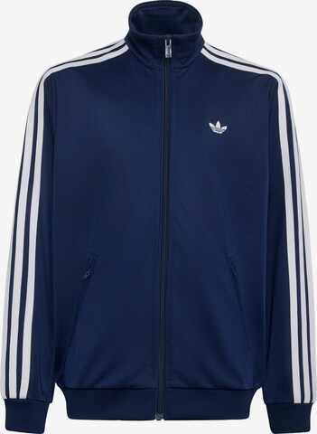 ADIDAS ORIGINALS Sweat jacket 'Firebird' in Blue: front