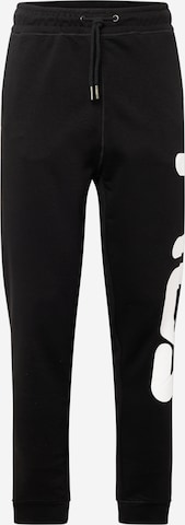 Pantaloni sport 'Bronte' de la FILA pe negru: față