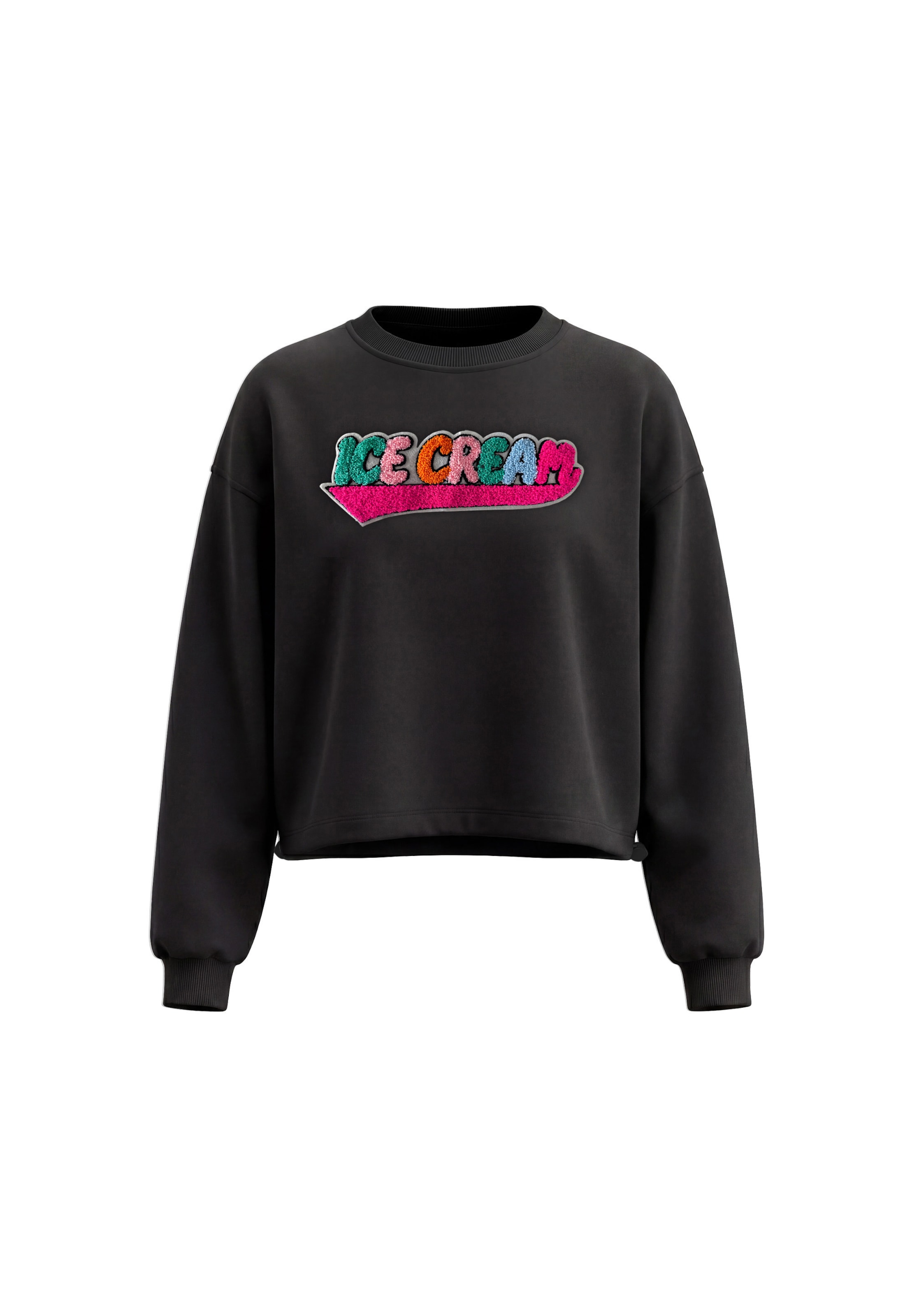 MYMO - Sudadera en negro: frente