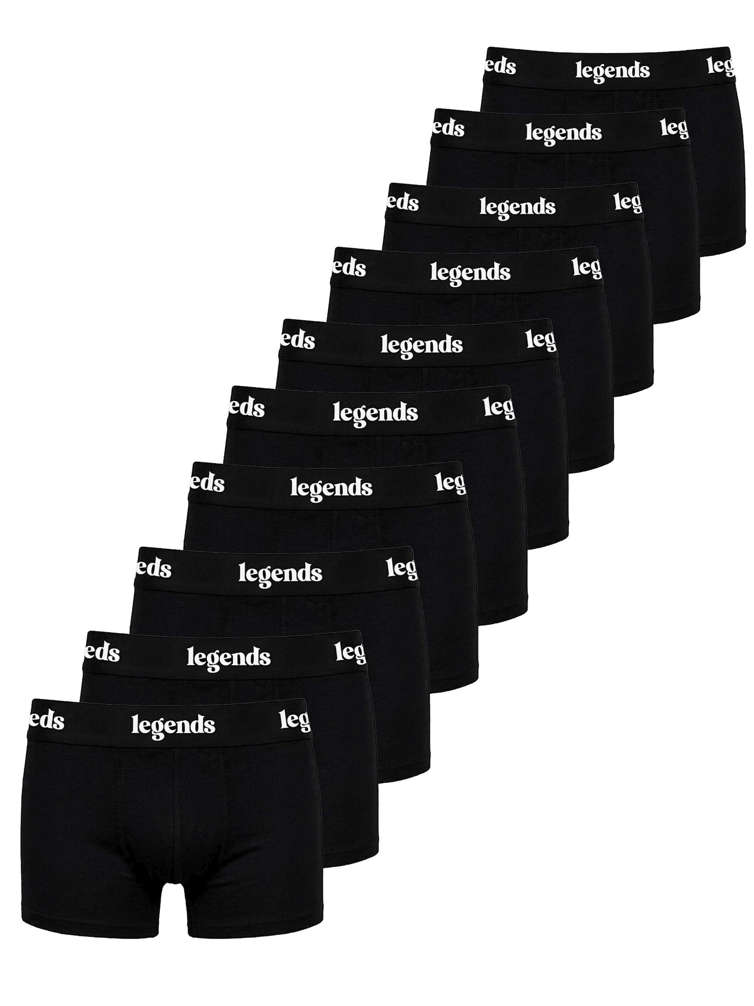 Legends Boksershorts 'Boxers 10 PACK' i sort: forside