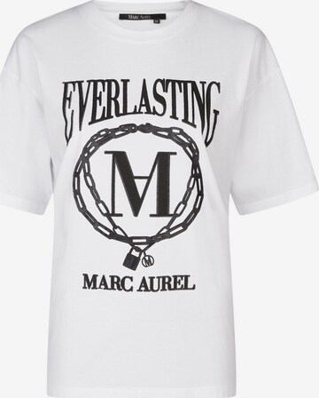 MARC AUREL Shirt in White: front