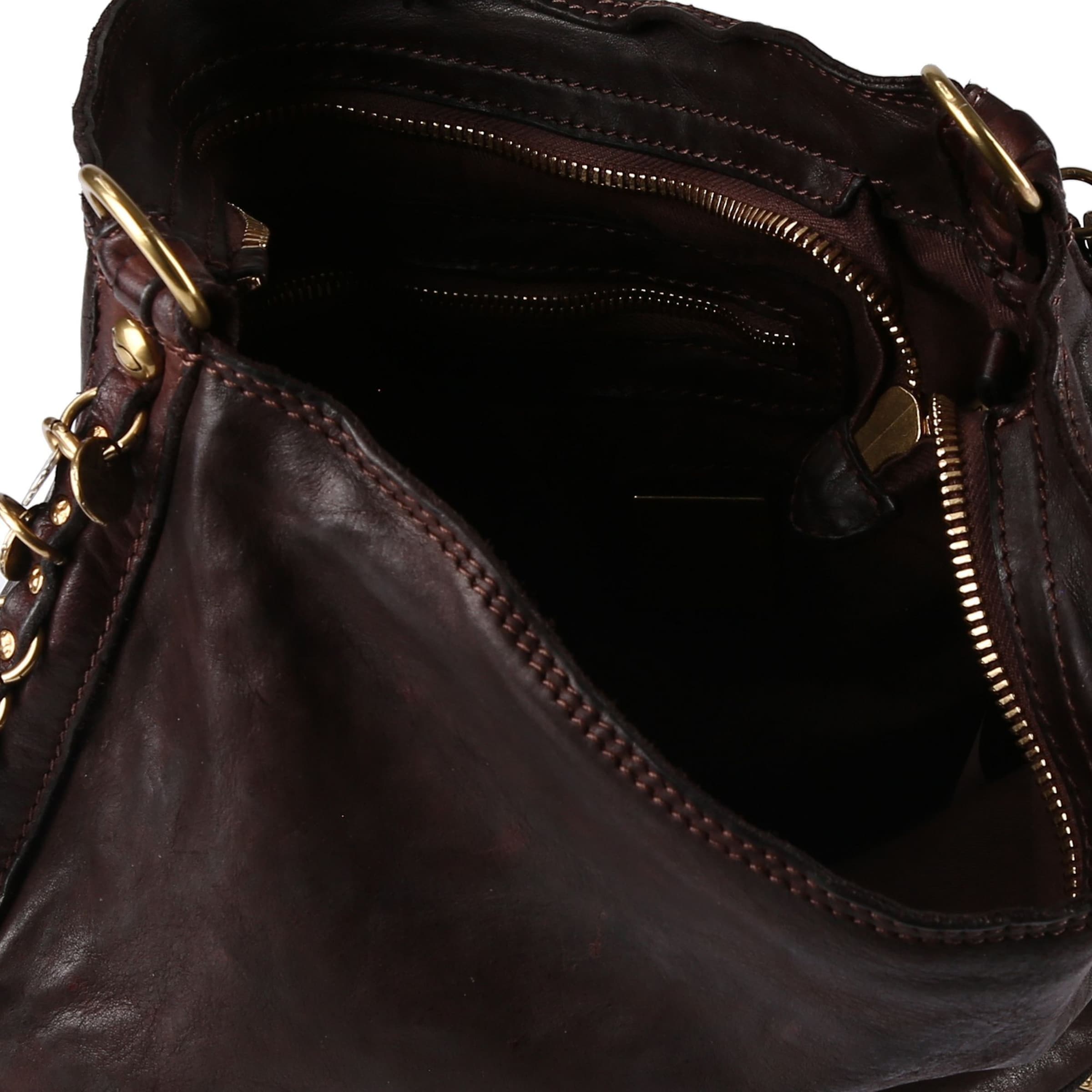 Sac bandoulière 'Gianna' Campomaggi en marron