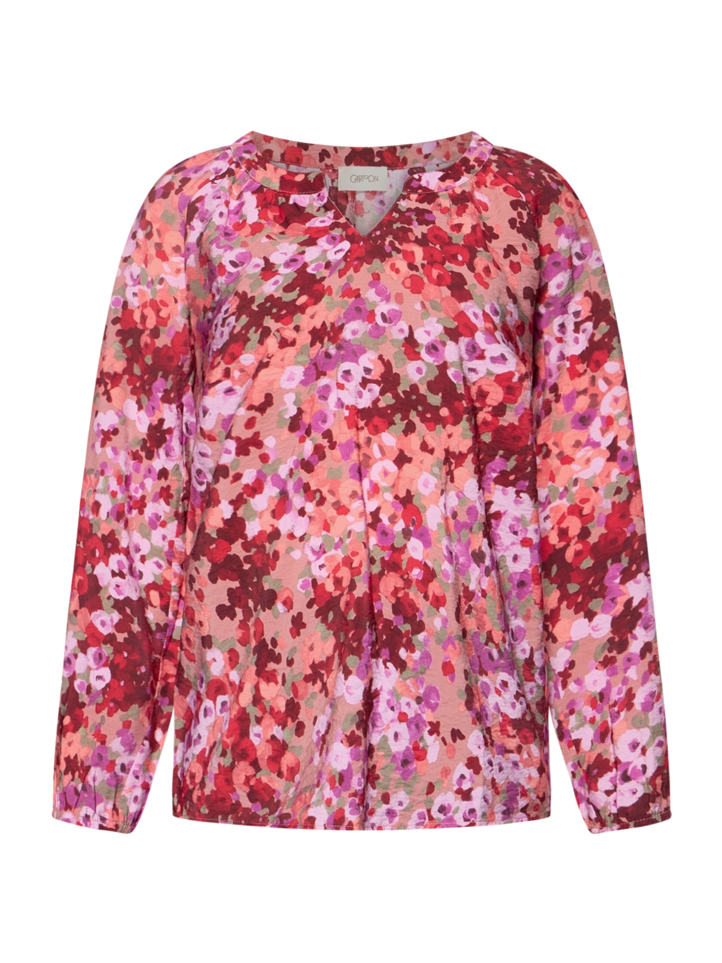 Cartoon Blouse in Red violet, Item view