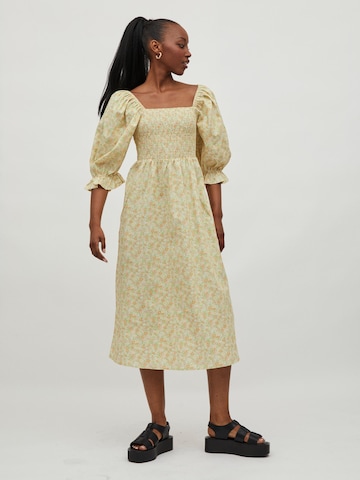 VILA Dress 'Colmena' in Yellow