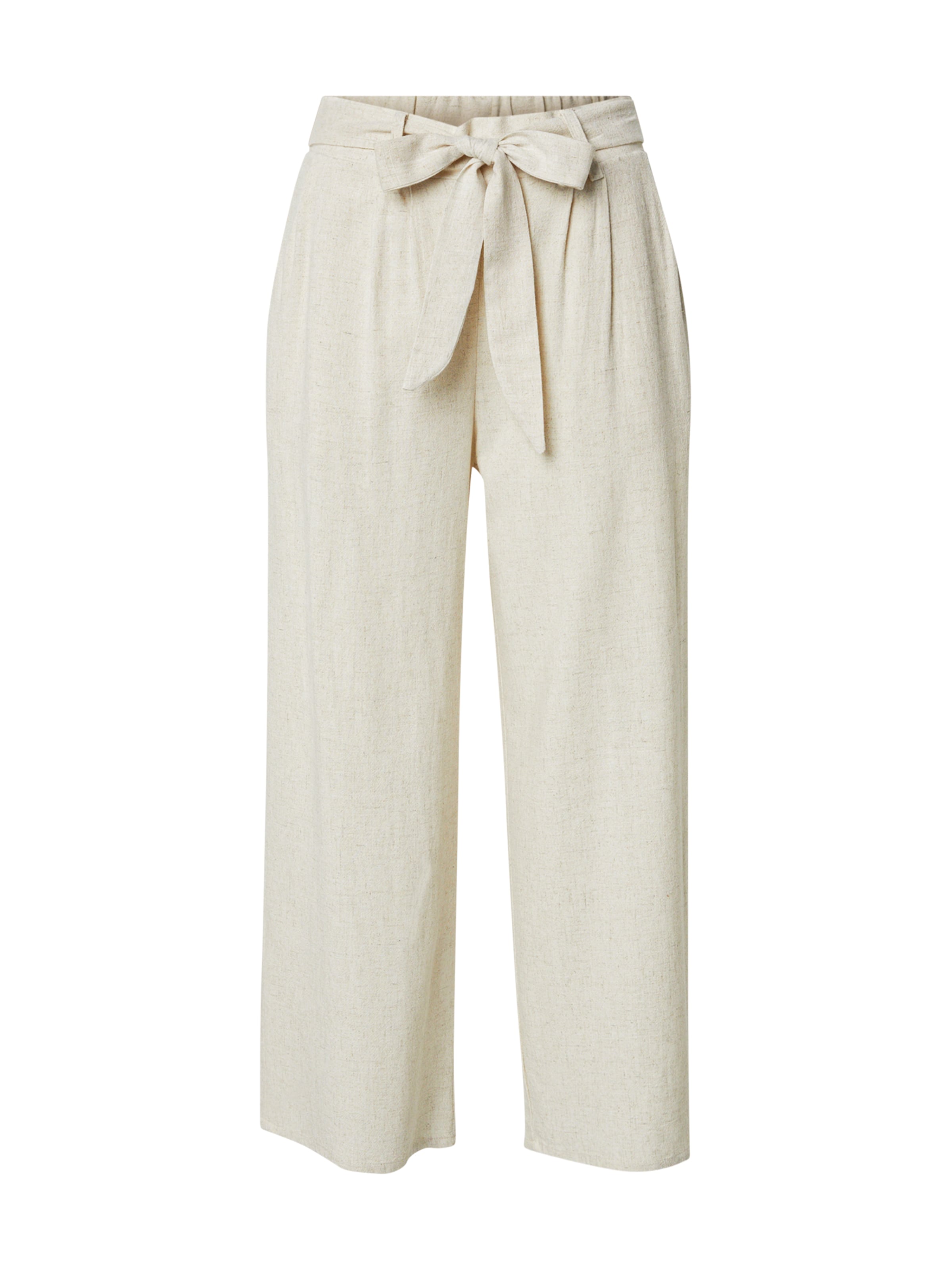 Hailys - Pantalón plisado 'Ci44ra' en beige: frente