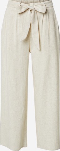 Hailys - Pantalón plisado 'Ci44ra' en beige: frente