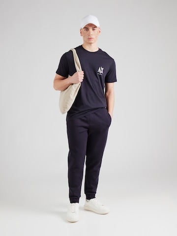 T-Shirt ARMANI EXCHANGE en bleu